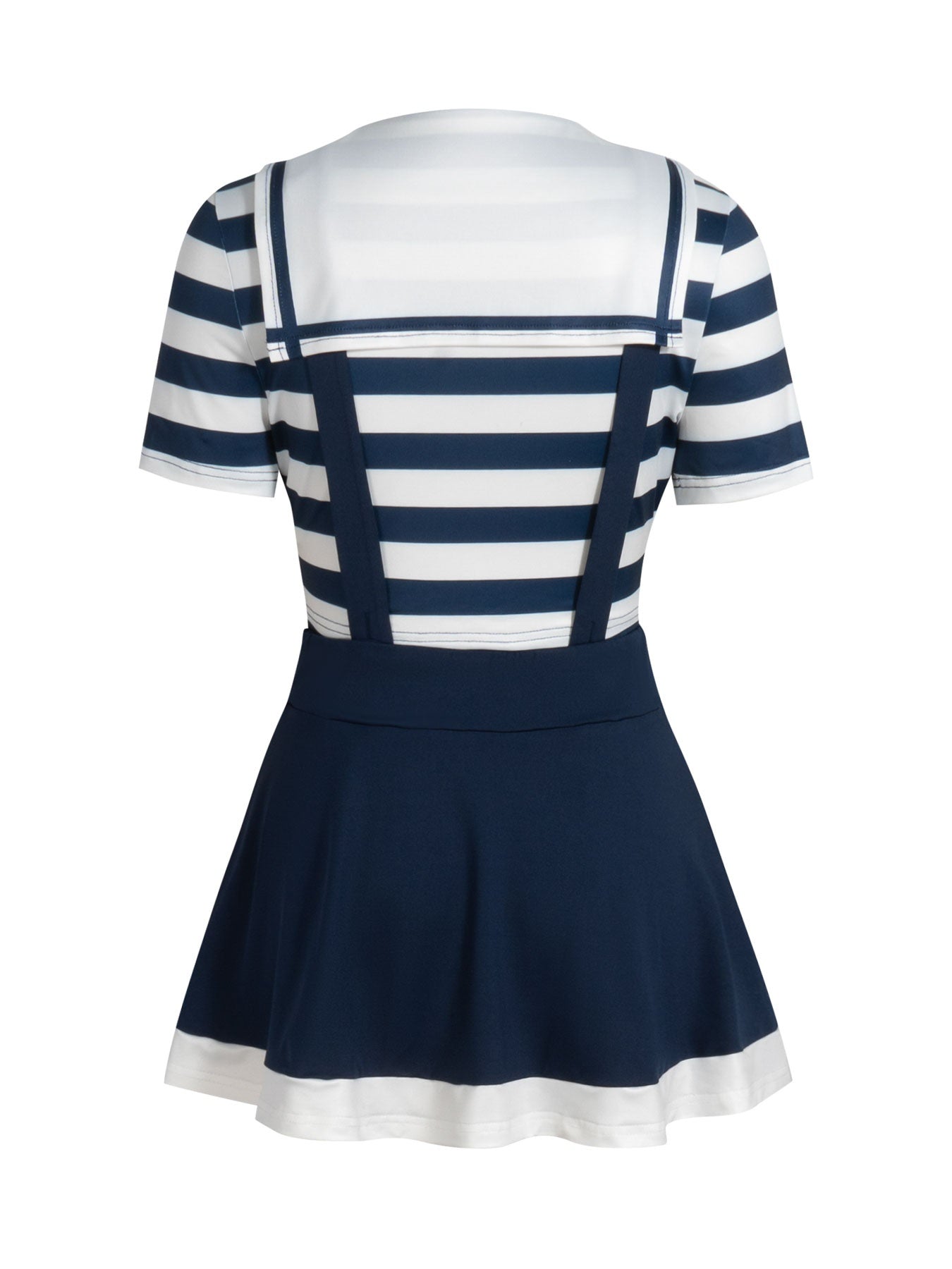 Striped Bow Sailor 2-piece Set