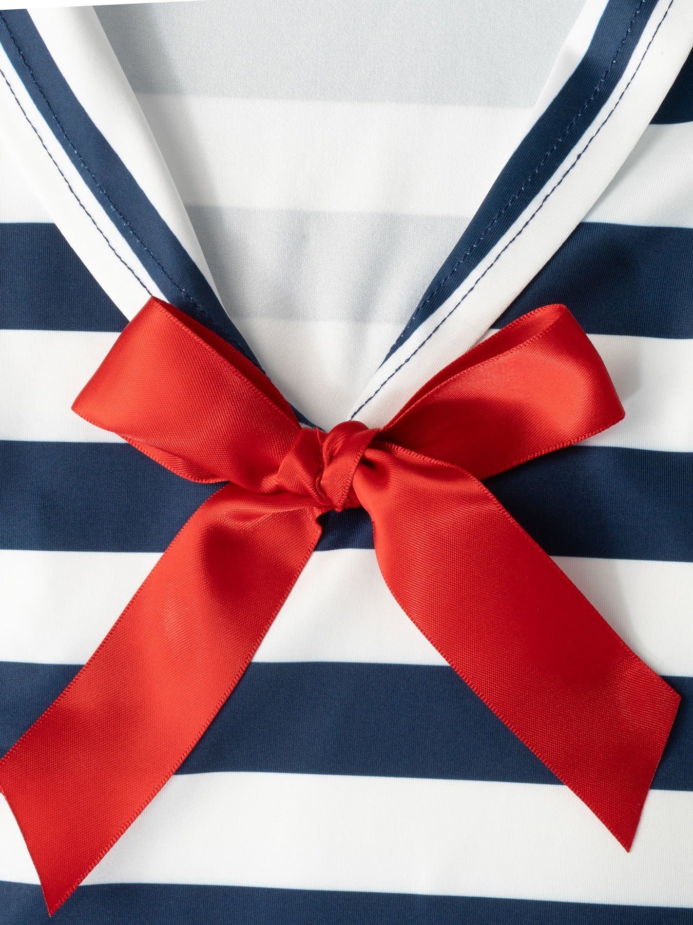 Striped Bow Sailor 2-piece Set